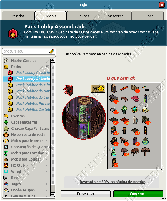 Pack Lobby Assombrado