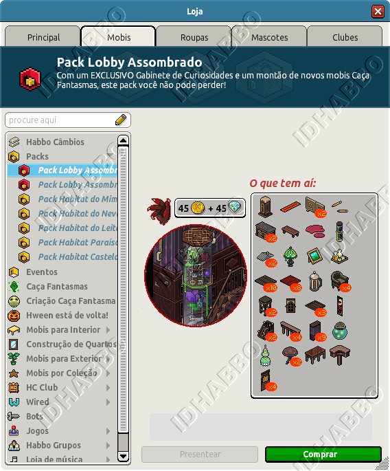 Pack Lobby Assombrado